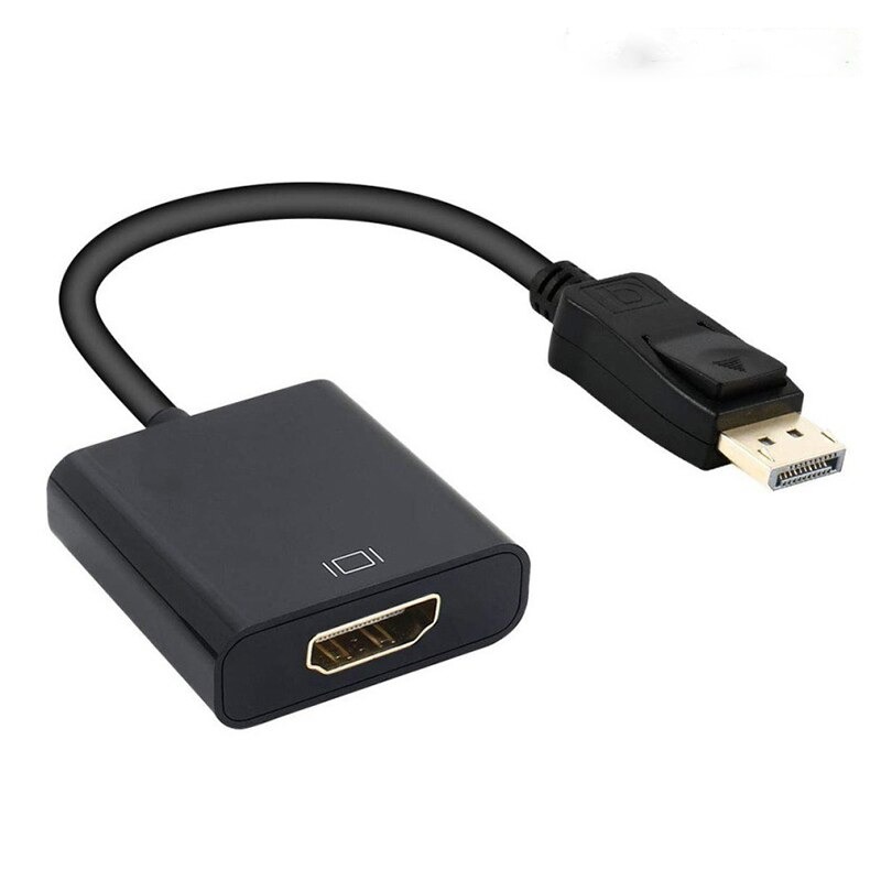 DP To HDMI Converter dp to hdmi female Display Port Male To HDMI Cable Converter Adapter For PC