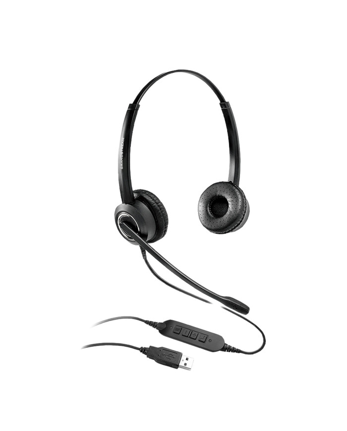 Grandstream GUV3000 HD USB Headset with Noise Cancelling Microphone