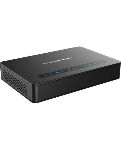 Grandstream Powerful 8-Port FXS Gateway with Gigabit NAT Router (HT818)