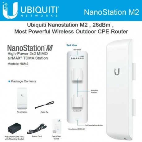 Ubiquiti NanoStation M2 Outdoor CPE Router